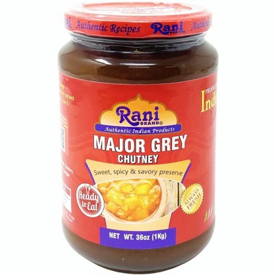 Major Grey Mango Chutney - Rani Brand Authentic Indian Products