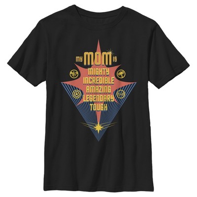 Boy's Marvel My Mom is Mighty Incredible  T-Shirt -  -