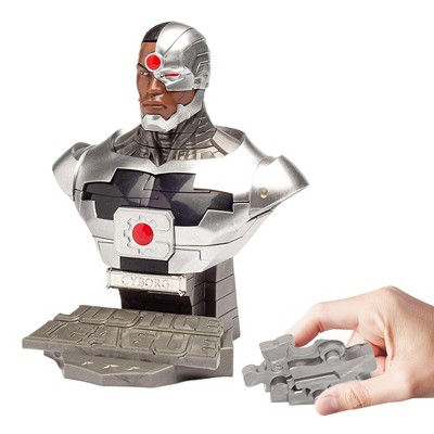 Eaglemoss Limited Eaglemoss DC Cyborg 72 Piece 3D Jigsaw Puzzle | Solid Color