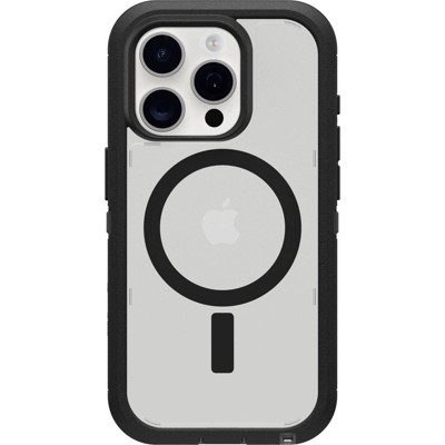 OtterBox iPhone 15 Pro Defender Series Pro XT Clear Case - Dark Side: Polycarbonate, Bump-Resistant