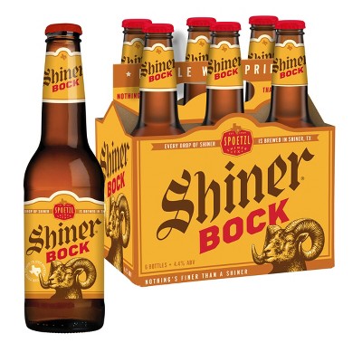 Shiner Bock Beer - 6pk/12 fl oz Bottles