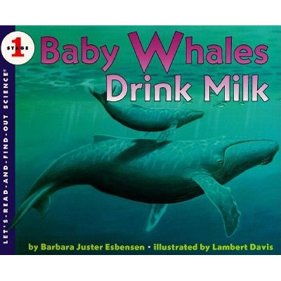 Baby Whales Drink Milk - (Let's-Read-And-Find-Out Science 1) by  Barbara Juster Esbensen (Paperback)