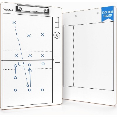 SCRIBBLEDO Volleyball 15”x9” Dry Erase Clipboard