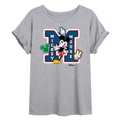 Women's - Disney - Mickey Mouse Oversized Graphic T-Shirt