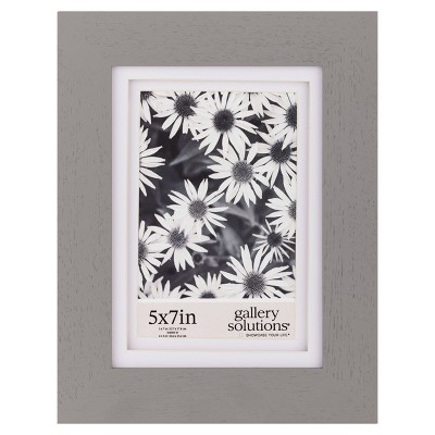 Gallery Solutions Flat Tabletop Wall Frame with Double Mat Image