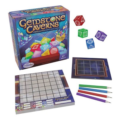 Ravensburger ThinkFun Gemstone Caverns Dice Board Game: Creative Thinking, 2-4 Players, 30-45 Minutes Play