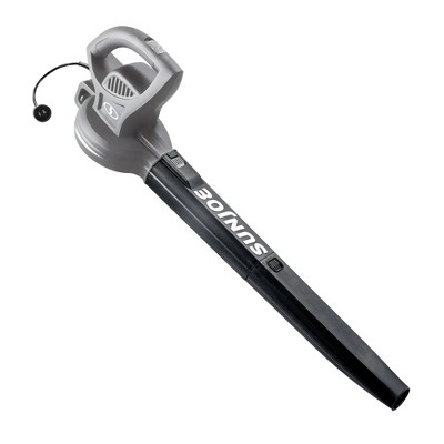 Sun Joe Electric Powered Leaf Blower, 6 Amp Motor & 155 MPH Air Speed, SBJ597E-GRY