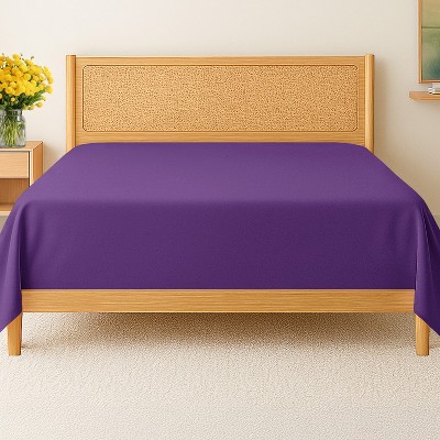 Premium Flat Sheet Ultra Soft & Breathable - Cozy & Wrinkle Resistant Top Sheet - CGK Linens