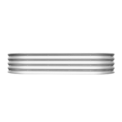 XINGHANZHENXUAN 1Pcs Raised Garden Bed, Galvanized Planter Raised Garden Beds for Vegetables, Flowers, Herbs, Heavy Duty