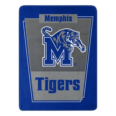 NCAA Memphis Tigers 46''x60'' Leadership Micro Throw Blanket: Sports Team Logo Fleece