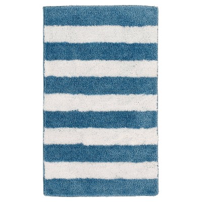 Striped Beach Washable Bath Rug - Garland Rug
