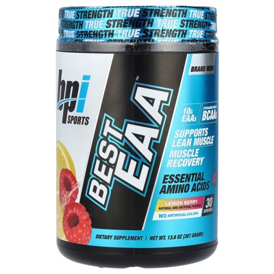 BPI Sports Best EAA, Essential Amino Acids, Lemon Berry, 13.6 oz (387 g)