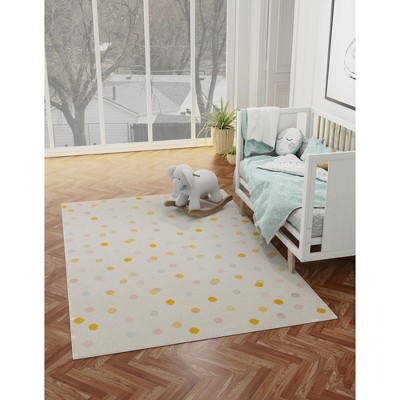 Unique Loom Whimsy Kids Bubbles Geometric Indoor Woven Area Rug
