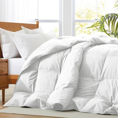 Peace Nest Medium Weight White Goose Down Duvet Comforter Insert