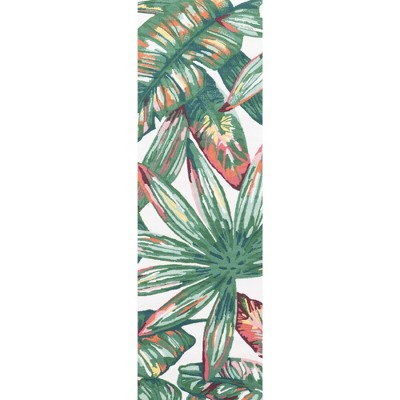 Nuloom Contemporary Floral Lindsey Indoor/Outdoor Patio Area Rug
