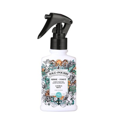 Sole-Pourri Shoe + Foot Funk Fighting Odor Refresher - Citrus Mint - 3.4 fl oz