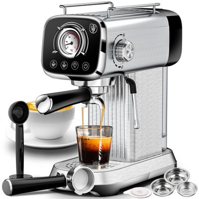 Mojgar Espresso Machine 20 Bar Professional Compact Household Coffee  Maker