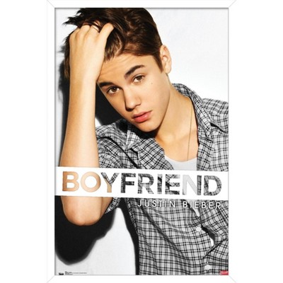 Trends International Justin Bieber - Boyfriend Framed Wall Poster Prints