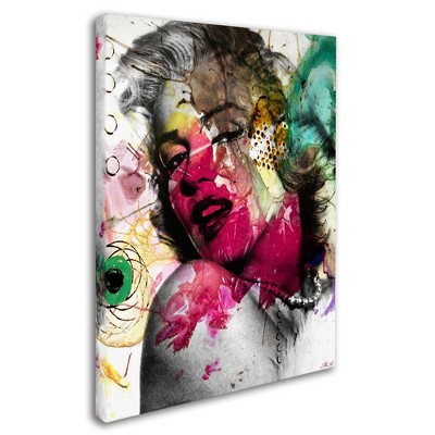 Trademark Fine Art -Mark Ashkenazi 'Marilyn Monroe II' Canvas Art