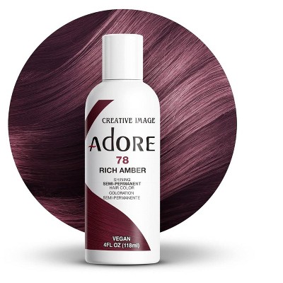 Creative Image Adore Semi-Permanent Hair Color - 78 RICH AMBER - Haircolor Dye