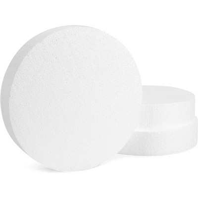 Bright Creations 10"x10" Craft Foam Circles Round Polystyrene Foam Discs for Arts and Crafts, 3 Pieces Set