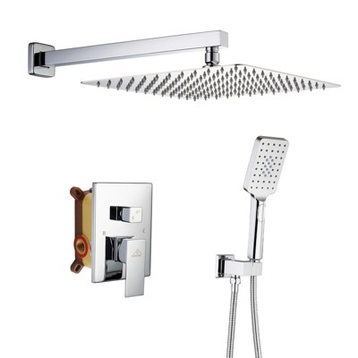 CASAINC High Pressure Square Shower System