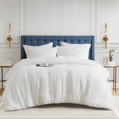 Mina Waffle Weave Textured Comforter Set - 510 Design