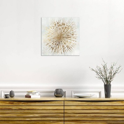 iCanvas Golden Star by Tom Reeves Canvas Print Wall Art