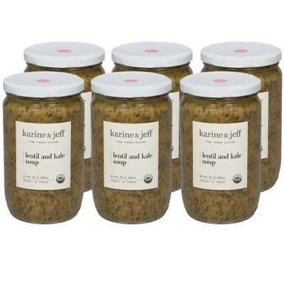 Karine & Jeff Lentil and Kale Soup - Case of 6/24 oz