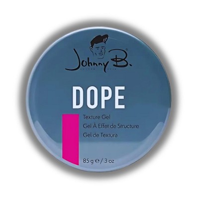 Johnny B Dope Texture Gel (3 oz) - Strong Hold, High Shine & Washes Out Easily