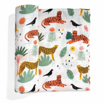 Rookie Humans In The Jungle viscose from bamboo swaddle