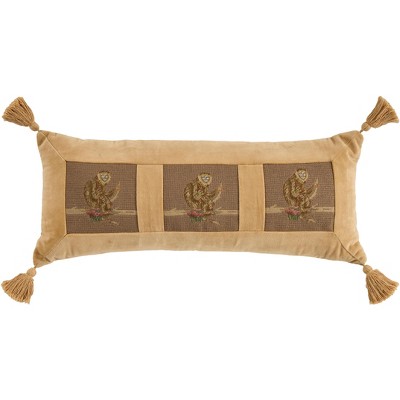 Mina Victory Vintage Monkey On Branch Indoor Throw Pillow