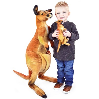 Kari The Kangaroo and Joey - 38 Inch Stuffed Animal Plush - By Viahart