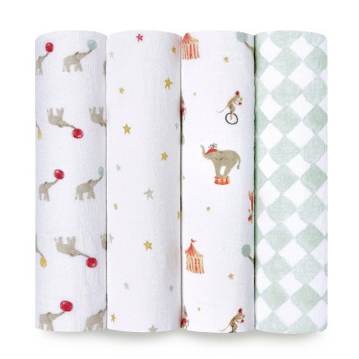 aden + anais essentials Muslin Swaddle Blankets - 4pk