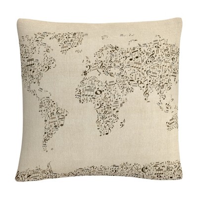 Michael Tompsett 16 x 16 Decorative Throw Pillow by Trademark Fine Art