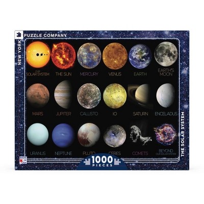 New York Puzzle Company The Solar System 1000 Piece Puzzle