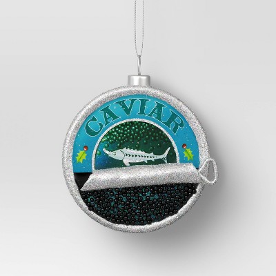Christmas Glass Caviar Ornament - Wondershop™