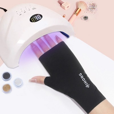 3 Pairs UV Protection Gloves for LED Lamp Manicure – Radiation Shielding Nail Care Gloves
