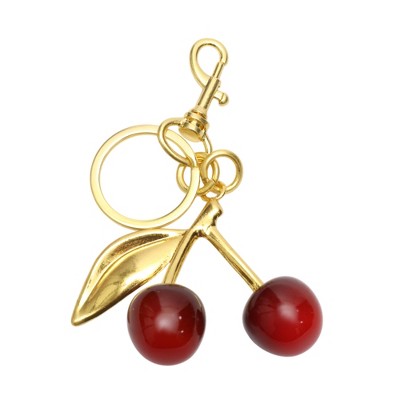 Unique Bargains Cherry Handbag Charm 1 Pc