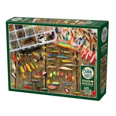 Cobble Hill: Fishing Lures 1000 Piece Puzzle