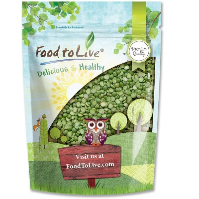 Green Split Peas - by Food To Live