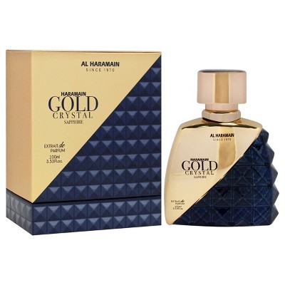Gold Crystal Sapphire by Al Haramain for Unisex - 3.33oz