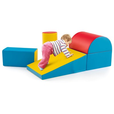 Infans 5 PCS Kids Climb & Crawl Activity Playset Soft Foam Block Toddler Play Structure