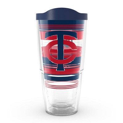 MLB Minnesota Twins 24oz Hype Stripes Classic Tumbler