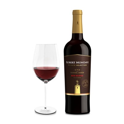 Robert Mondavi Private Selection Rye Barrel-Aged Red Blend Wine - 750ml Bottle