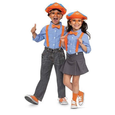 Moonbug Kids' Blippi Halloween Costume Accessory Kit One Size Fits Most: Includes Hat & Glasses