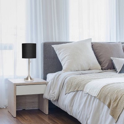 Tapered Desk Lamp with Fabric Drum Shade - Simple Designs