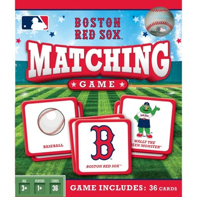 MasterPieces Officially Licensed MLB Boston Red Sox Matching Game for Kids and Families