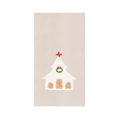 C&F Home Church French Knot Flour Sack Kitchen Towel