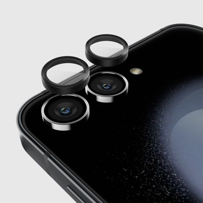 Pelican Samsung Galaxy Z Flip6 Aluminum Ring Lens Protector - Black